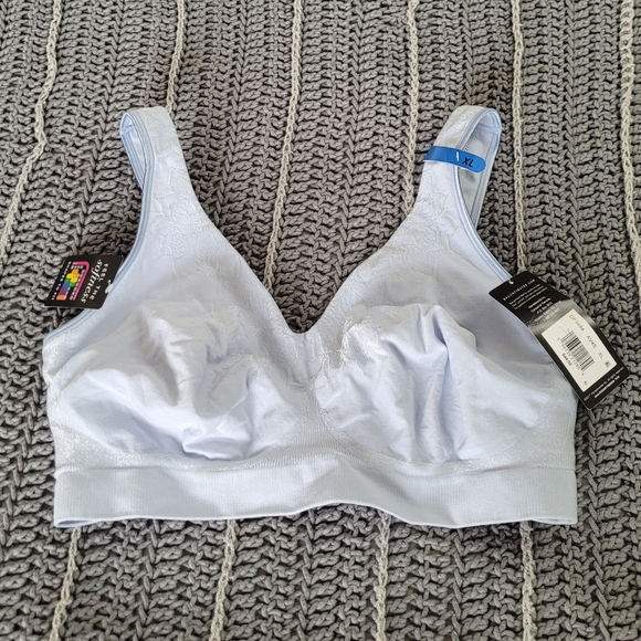 Bali Women's Comfort Bra - Light Gray - Picture 2 of 3